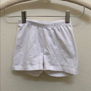 Lands End White Cartwheel Shorts